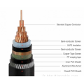 Câble Ower cuivre haute tension XLPE Câble souterrain